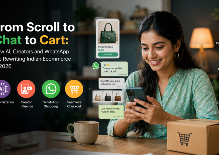 AI creators WhatsApp ecommerce