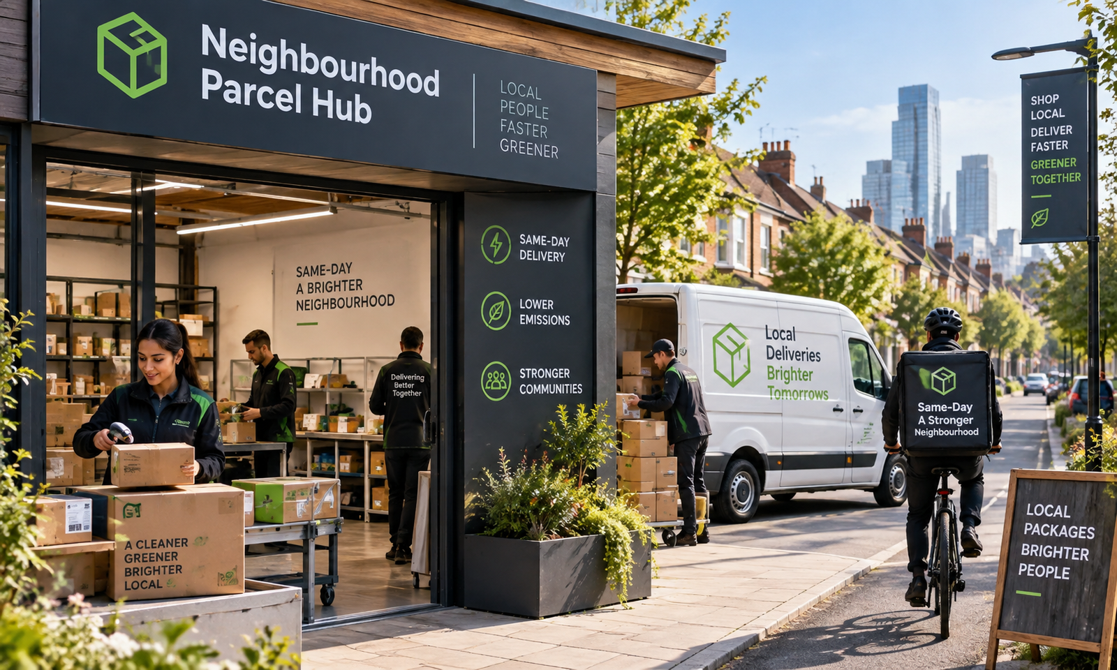 Neighbourhood Parcel Delivery Hubs