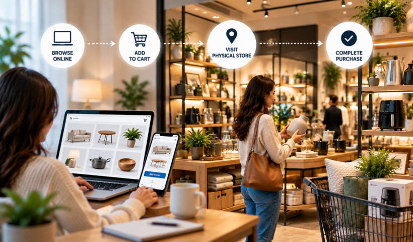 Physical Store Ecommerce Journey