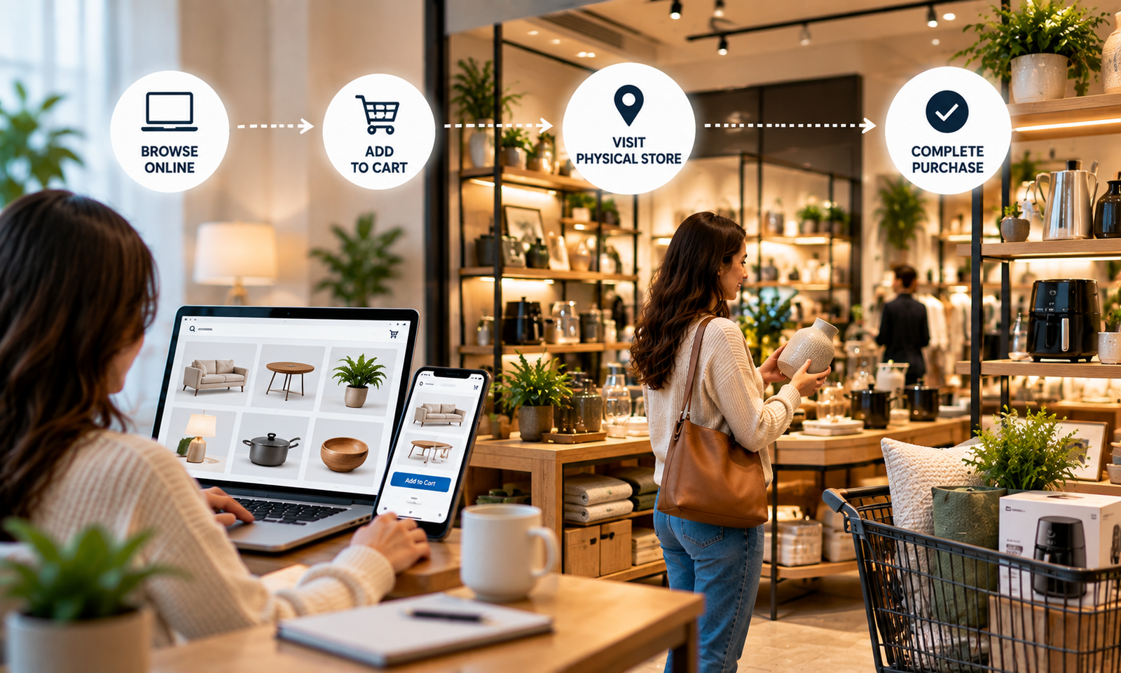 Physical Store Ecommerce Journey