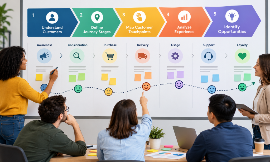 Customer Journey Mapping Process